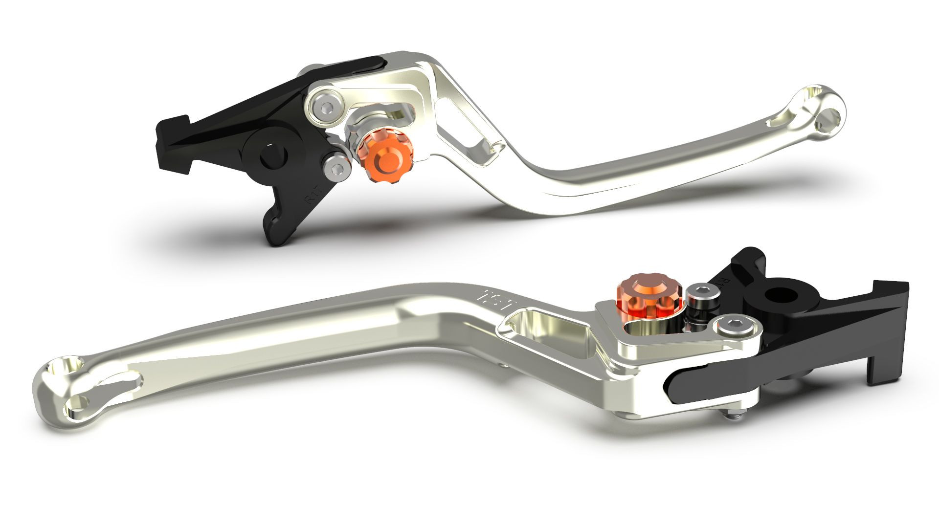 LSL Bremshebel BOW R45, silber/orange