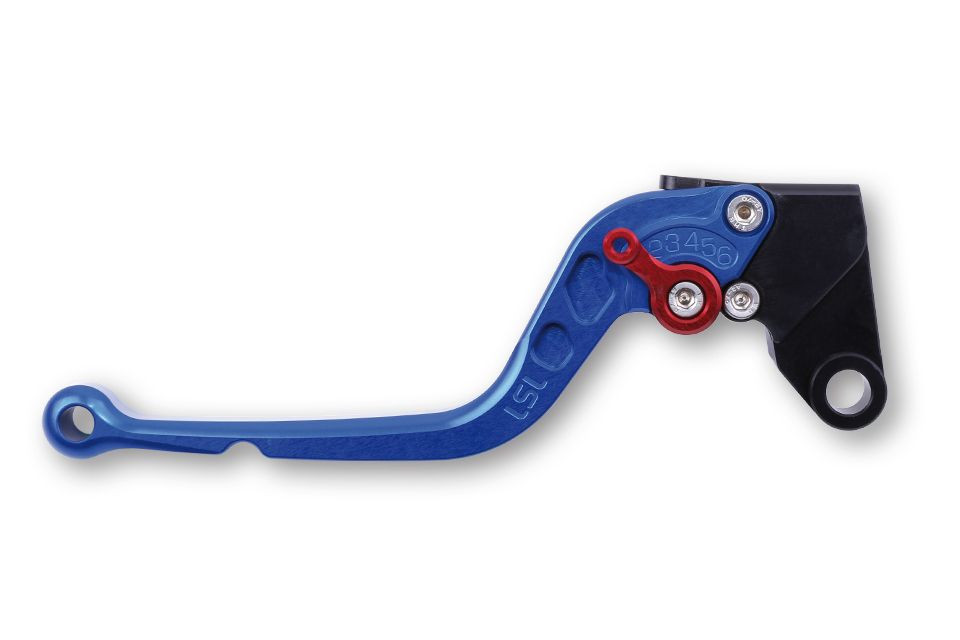 LSL Kupplungshebel L19, Suzuki blau/rot (Stück)