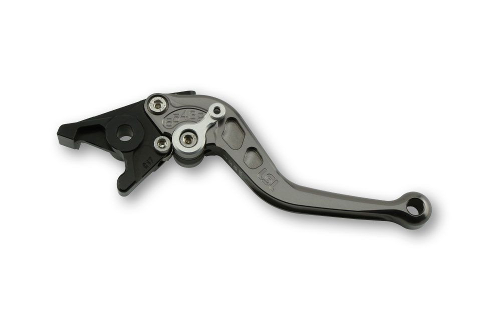 LSL Bremshebel R09, Honda kurz, anthrazit/silber (Stück)