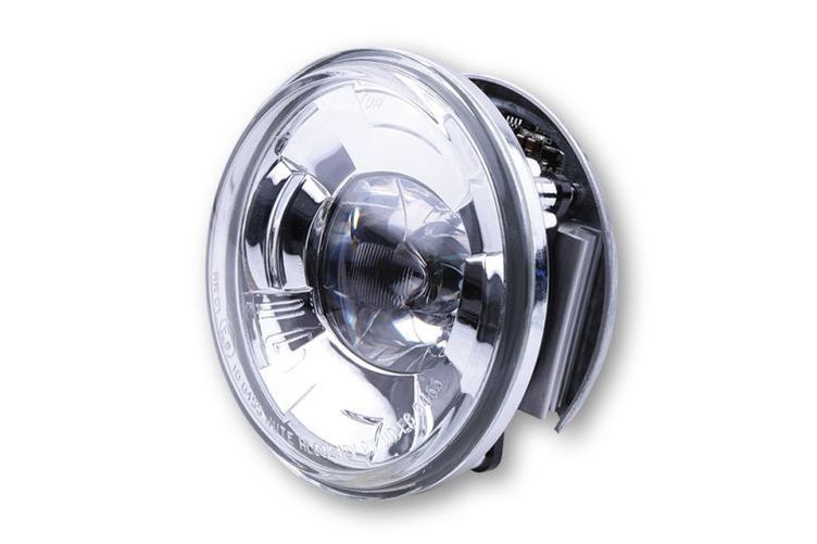 SHIN YO 4 Zoll LED Fernscheinwerfer-Einsatz, chrom (Stück)