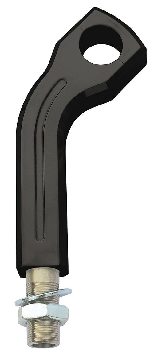 Ritz Alu-Riser / Lenkerhalter curved Style, schwarz, 150 mm, 1 1/4 Zoll, mit Kabelinnenführung (Paar)