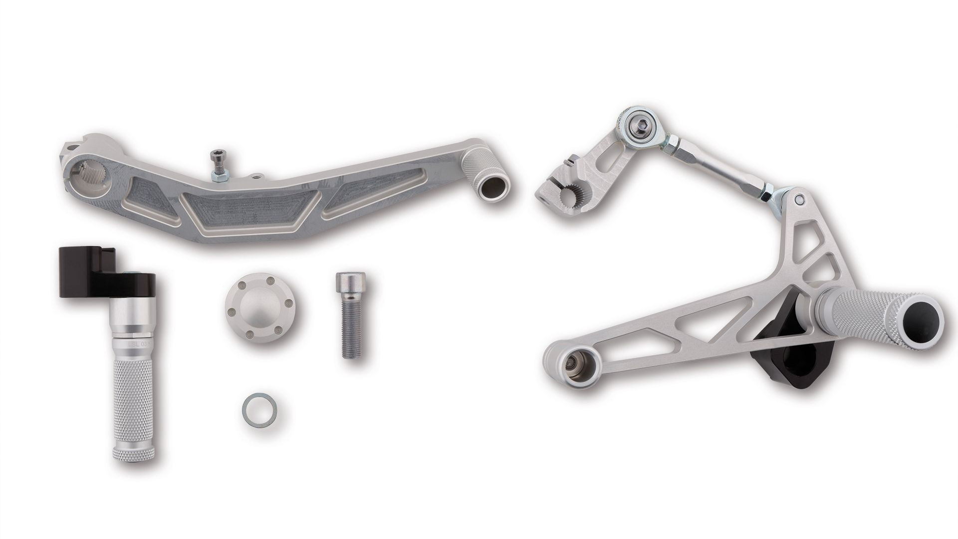LSL Rastenanlage Kawasaki W650 Midi, silber