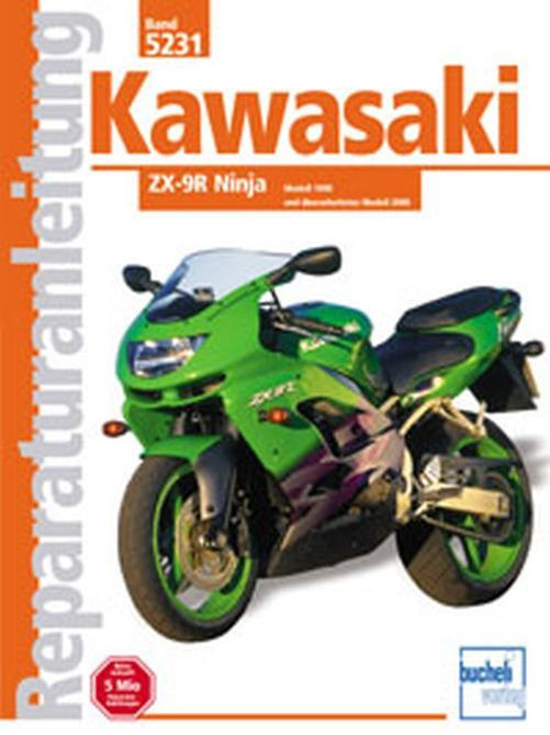 Motorbuch Bd. 5231 Reparatur-Anleitung KAWASAKI ZX 9-R (ab 98) (Stück)