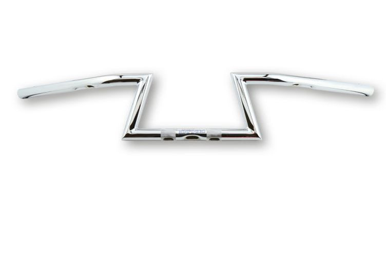 FEHLING Lenker Z-Lenker, 1 Zoll, mit Kerben, hoch, schmal, chrom (Stück)