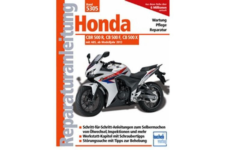 Motorbuch Bd. 5305 Reparatur-Anleitung HONDA CBR 500 R (Stück)