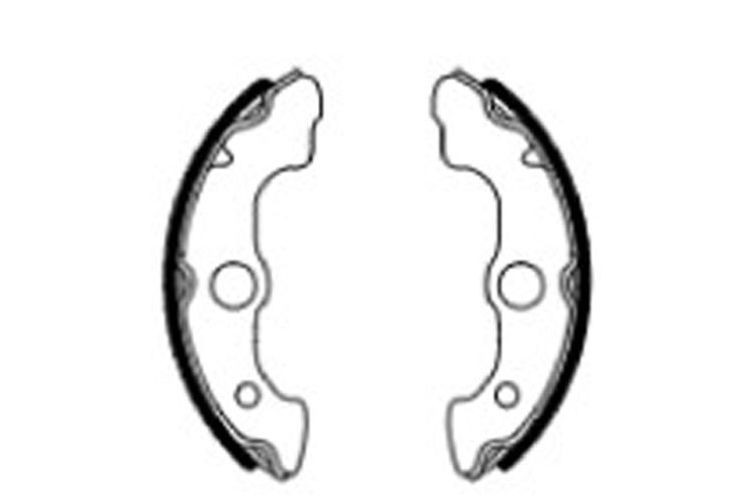 FERODO Bremsbacken FSB 931 (Satz)