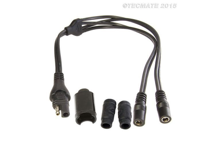 OPTIMATE Y-Splitter, SAE auf 2x Hohlstecker-Kupplung (No.35) (Stück)