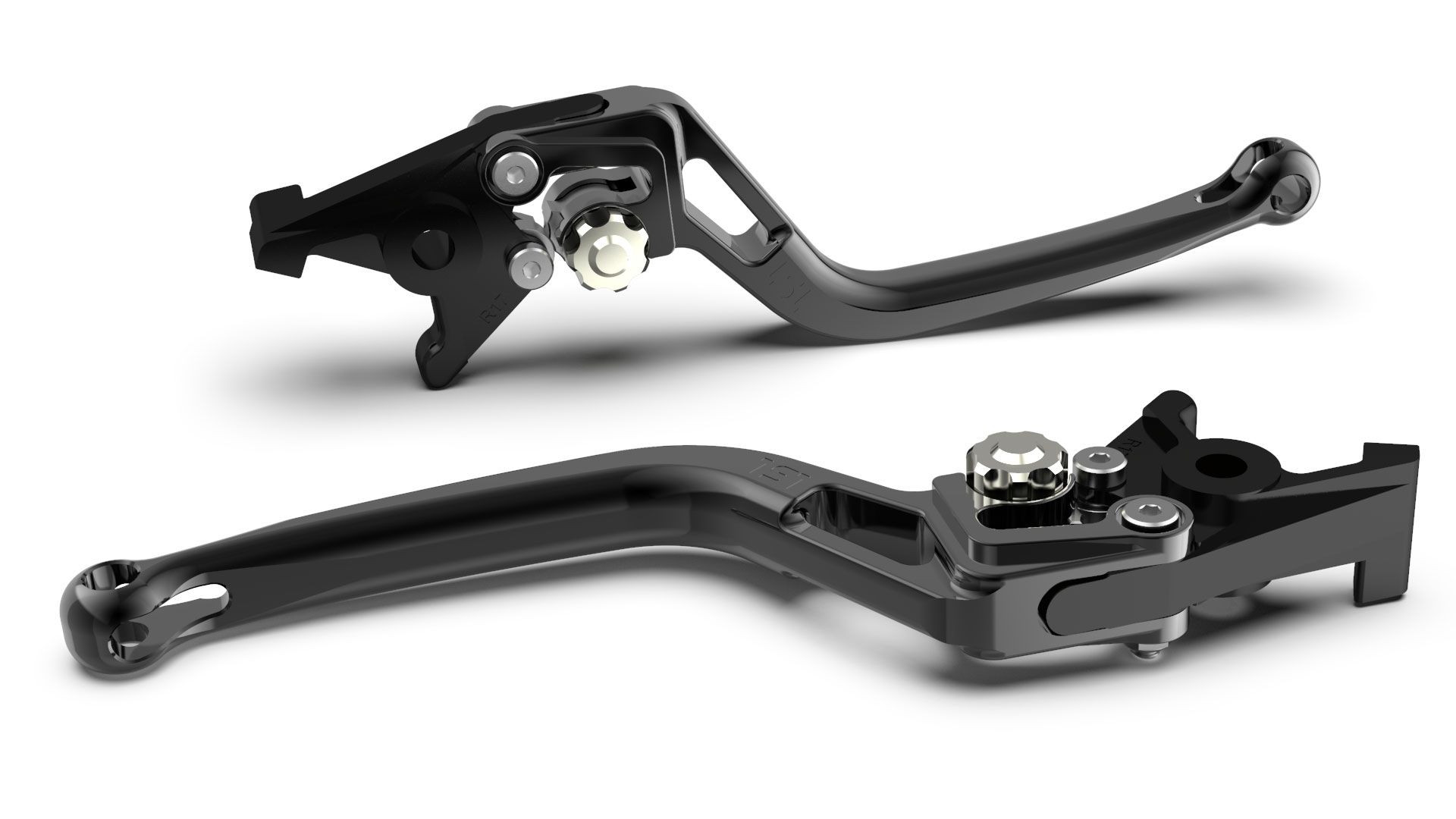 LSL Bremshebel BOW R34R, schwarz/silber (Stück)