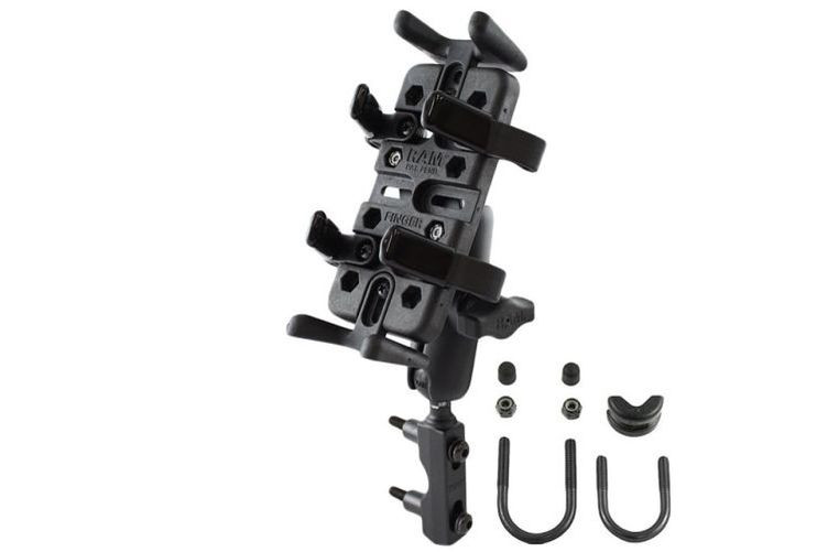 RAM Mounts Universal Motorradhalterung für elektronische Kleingeräte - mit Basisbefestigung (Stück)
