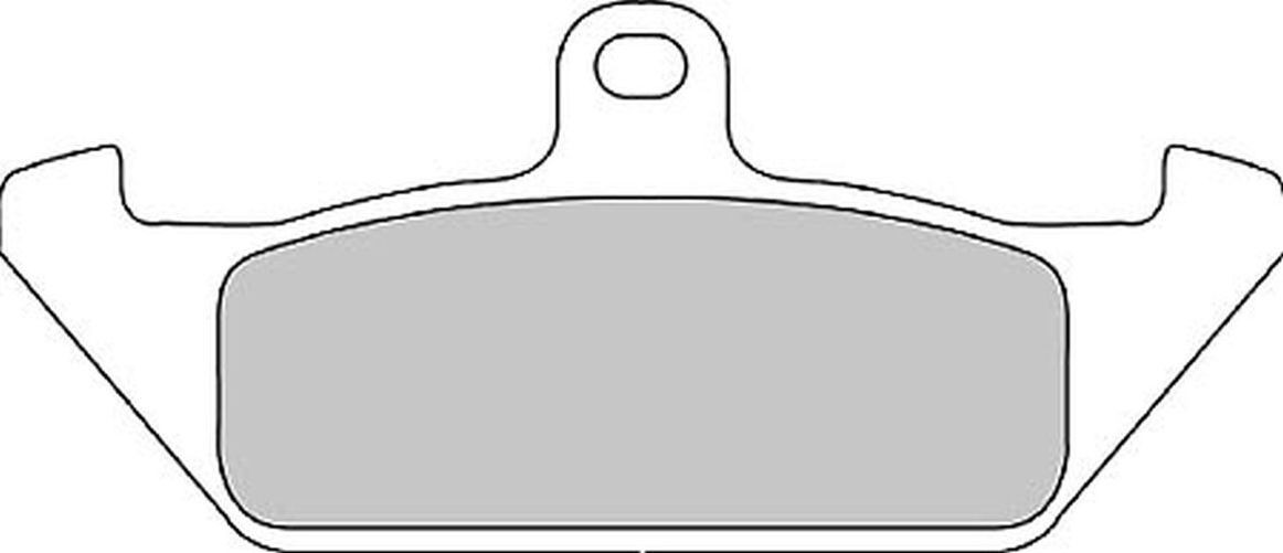 FERODO Bremsbelag FDB 592 P (Satz)