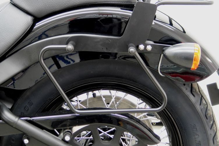 FEHLING Packtaschenbügel HD Softail Blackline, schwarz (Paar)