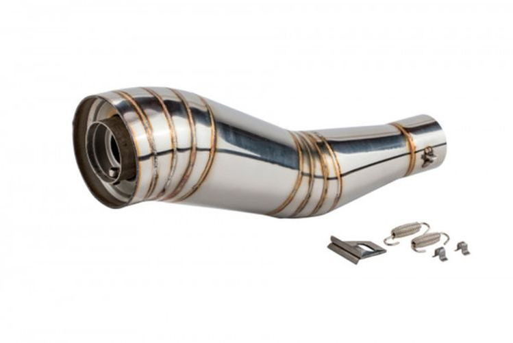 HIGHWAY HAWK GP Silencer Stainless Steel 51mm handgefertigt (1 Stück) (Stück)