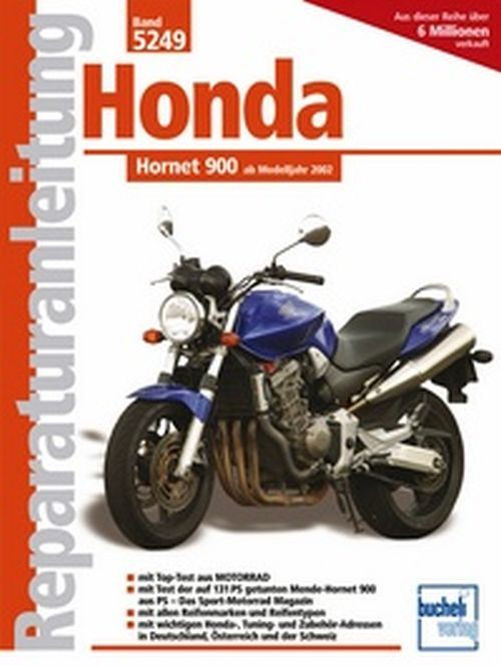 Motorbuch Bd. 5249 Reparatur-Anleitung HONDA Hornet 900, 02- (Stück)