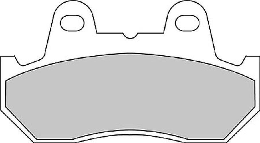 FERODO Bremsbelag FDB 244 Platinum (Satz)