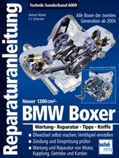 Motorbuch Technik-Sonderband 6009, Wartung/Reparatur BMW-Boxermotoren 1200 ccm, 04- (Stück)