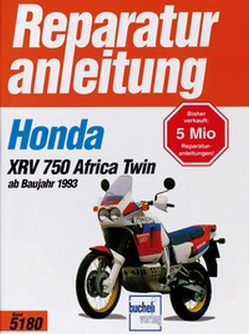 Motorbuch Bd. 5180 Reparatur-Anleitung HONDA XRV 750 Africa Twin (ab 93) (Stück)