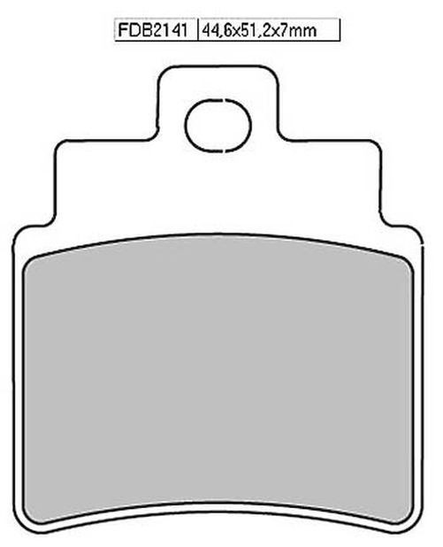 FERODO Bremsbelag FDB 2141 EF (Satz)
