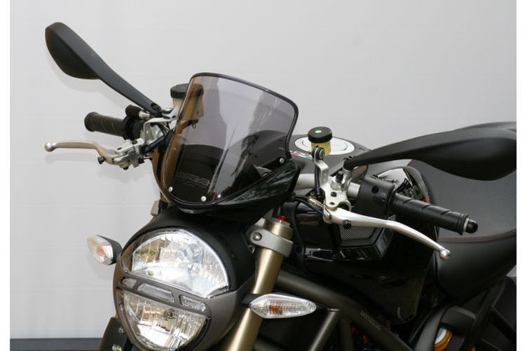 MRA Tourenscheibe T, Ducati MONSTER 696 alle Bj., schwarz (Stück)