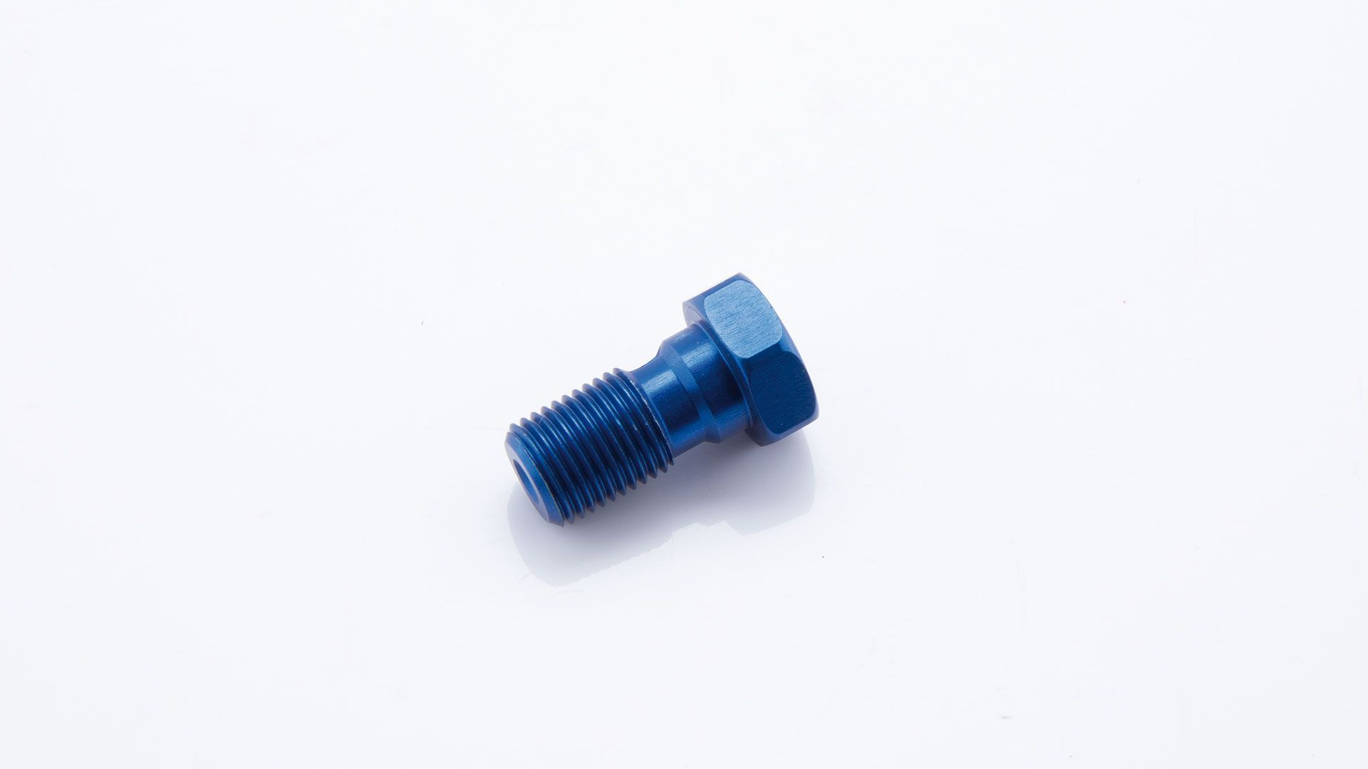 LSL Alu-Hohlschraube M10x1.00, blau (Stück)