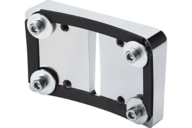 HeinzBikes MOUNT ADAPTER, alle Sportster Softail Dyna Touring Mod. ab 99 mit OEM Rücklicht, chrom (Stück)
