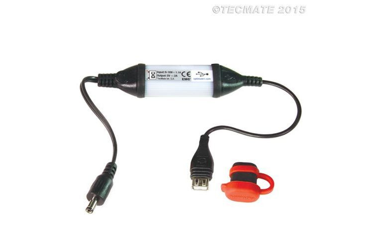 OPTIMATE Ladeadapter 2,5mm Hohlstecker auf USB (No.103) (Stück)