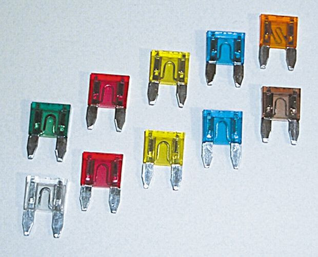 Mini-Stecksicherung , 5 A, 10er Pack (10 Stück)