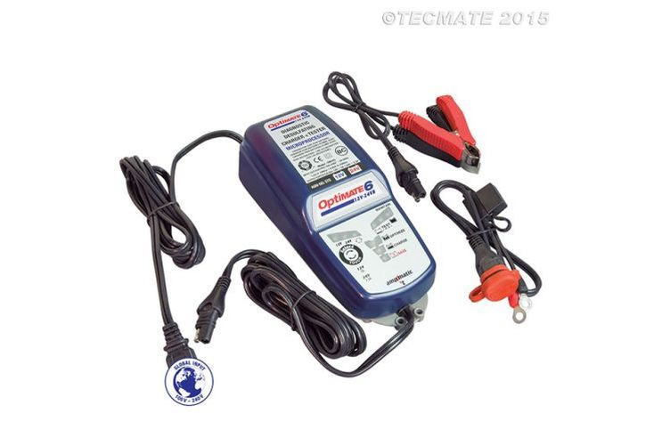 OPTIMATE 6 (TM194) 12V/24V, 5A/2,5A, 8-stufiges Ladegerät (Stück)