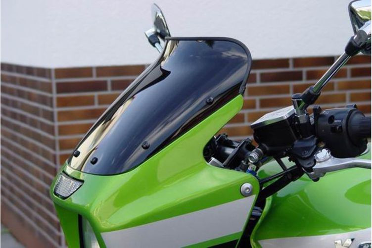 MRA-Spoilerscheibe, KAWASAKI ZRX 1100, 97-, schwarz (Stück)