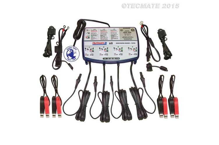 OPTIMATE 3 Quad (TM454), 4x 12V 0,8A, 7-stufiges Ladegerät (Stück)