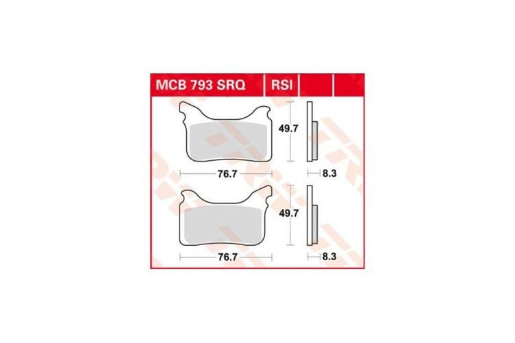 TRW Lucas Racingbelag MCB793SRQ (Satz)