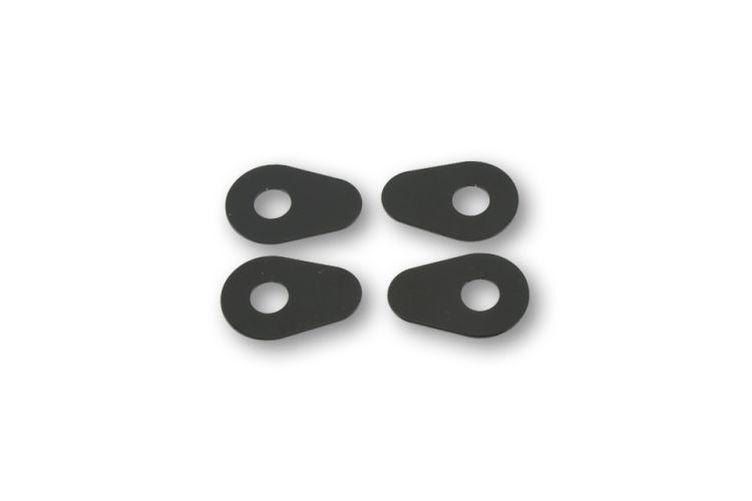 SHIN YO Alu Montageplatten INDY SPACER für div. YAMAHA, Set (Satz)