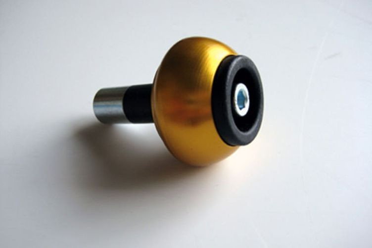 LSL Lenkergewicht Crash Ball Stahl Lenker, gold (Paar)