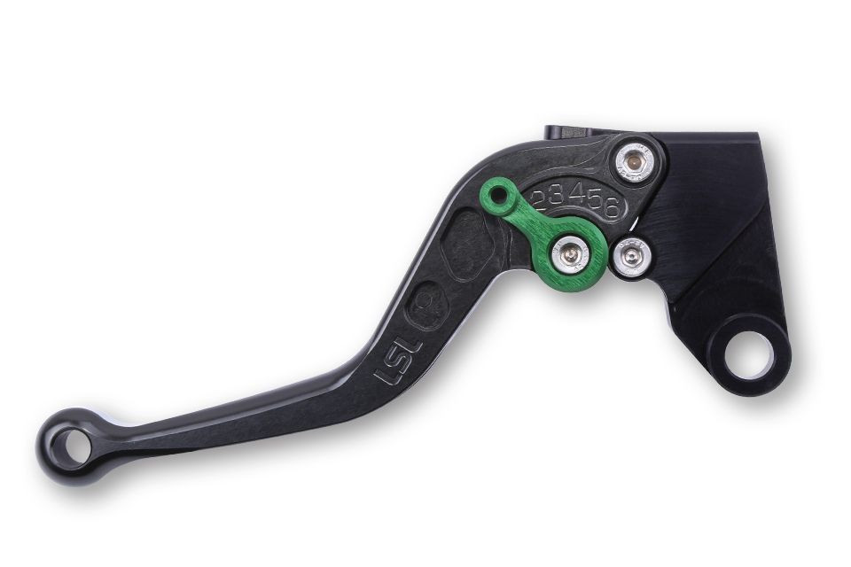 LSL Bremshebel R35R, Yamaha kurz, anthrazit/grün (Stück)