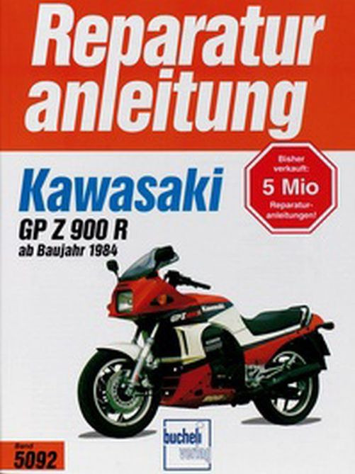 Motorbuch Bd. 5092 Reparatur-Anleitung KAWASAKI GPZ 900 R (ab 84) (Stück)