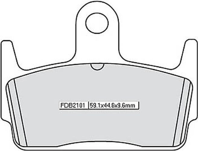 FERODO Bremsbelag FDB 2101 AG (Satz)