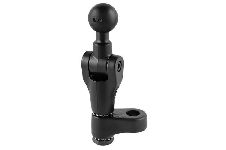 RAM Mounts Motorrad-Basis für Spiegel - Oberteil schwenkbar, B-Kugel (1 Zoll) (Stück)