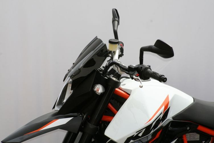 MRA-Sportscheibe SP KTM 990 Supermoto SM/SMR, 08-, schwarz (Stück)