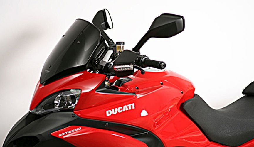 MRA-Sportscheibe, DUCATI Multistrada 1200, schwarz, 09-12, kurz (Stück)