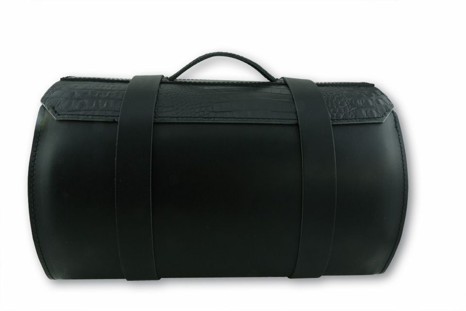 STOVERINCK Gepäcktasche Kaiman mit flachem Boden, schwarz (Stück)