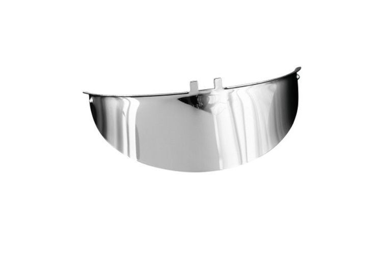 HIGHWAY HAWK HEADLIGHT VISOR 7 Zoll (180 mm) PLAIN (Stück)