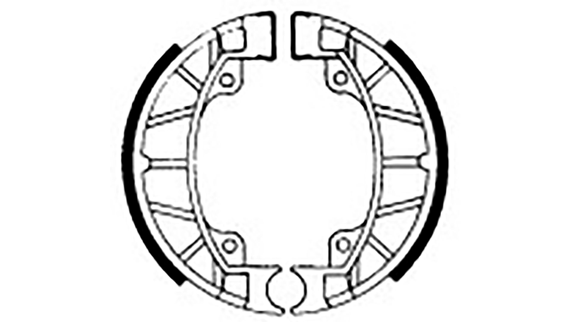 FERODO Bremsbacken FSB 894 (Satz)