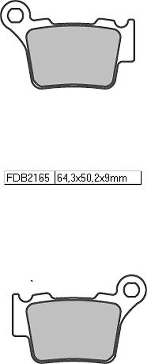 FERODO Sinterbelag FDB 2165 SG (Satz)