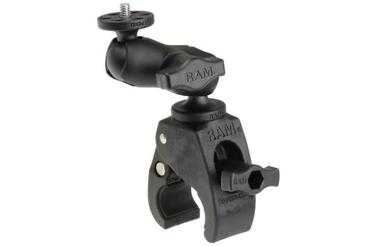 RAM Mounts Tough-Claw Kamerahalterung (kurz) mit 1/4 Zoll-20 Gewindestift - mit Tough-Claw (klein) (Stück)