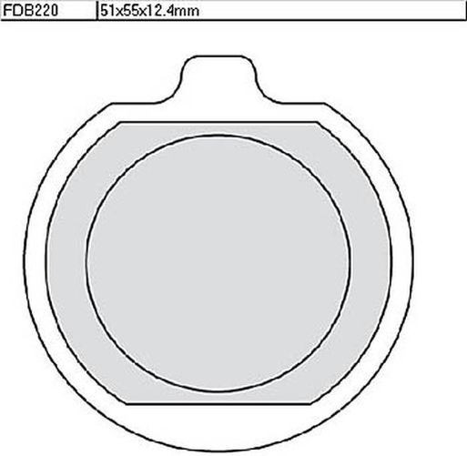 FERODO Bremsbelag FDB 220 Platinum (Satz)