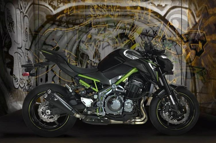 IXRACE Edelstahl Auspuff M9 für Kawasaki Z 900, 17- (Euro4) (Stück)