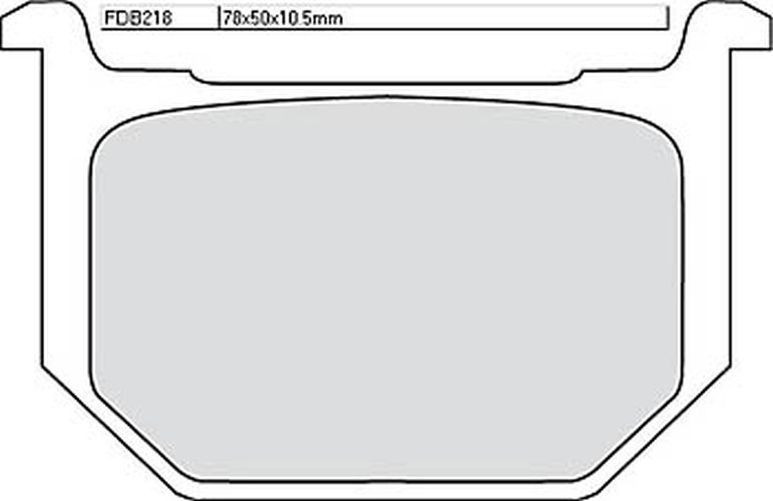 FERODO Bremsbelag FDB 218 Platinum (Satz)