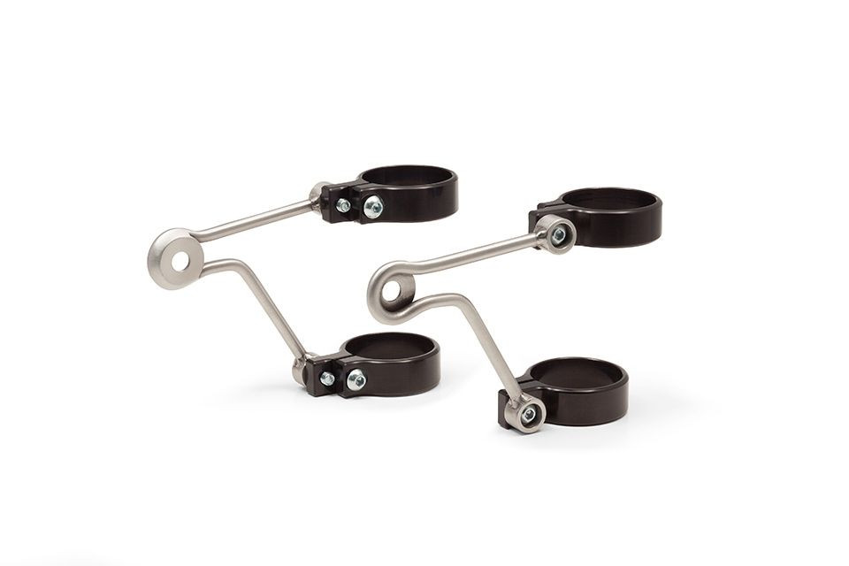 LSL Lampenhalter 54mm, Edelstahl ohne Blinkeraufnahme (Set)