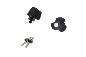 SW-Motech Diebstahlsicherung für EVO Kofferträger QUICK-LOCK 2 Schlösser, 2 Schlüssel