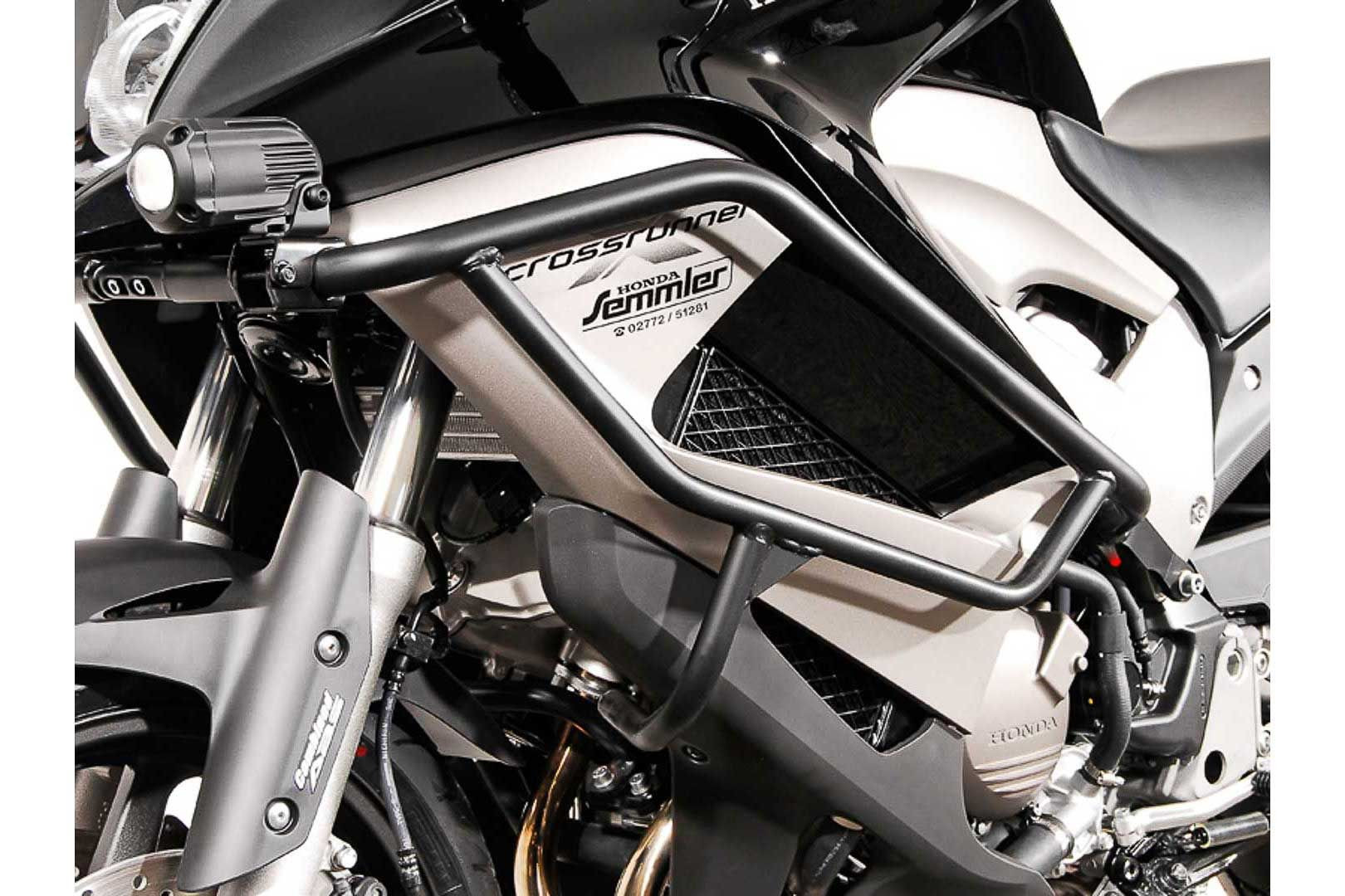 SW-Motech Sturzbügel Schwarz passt für Honda VFR 800 X Crossrunner(11-14)
