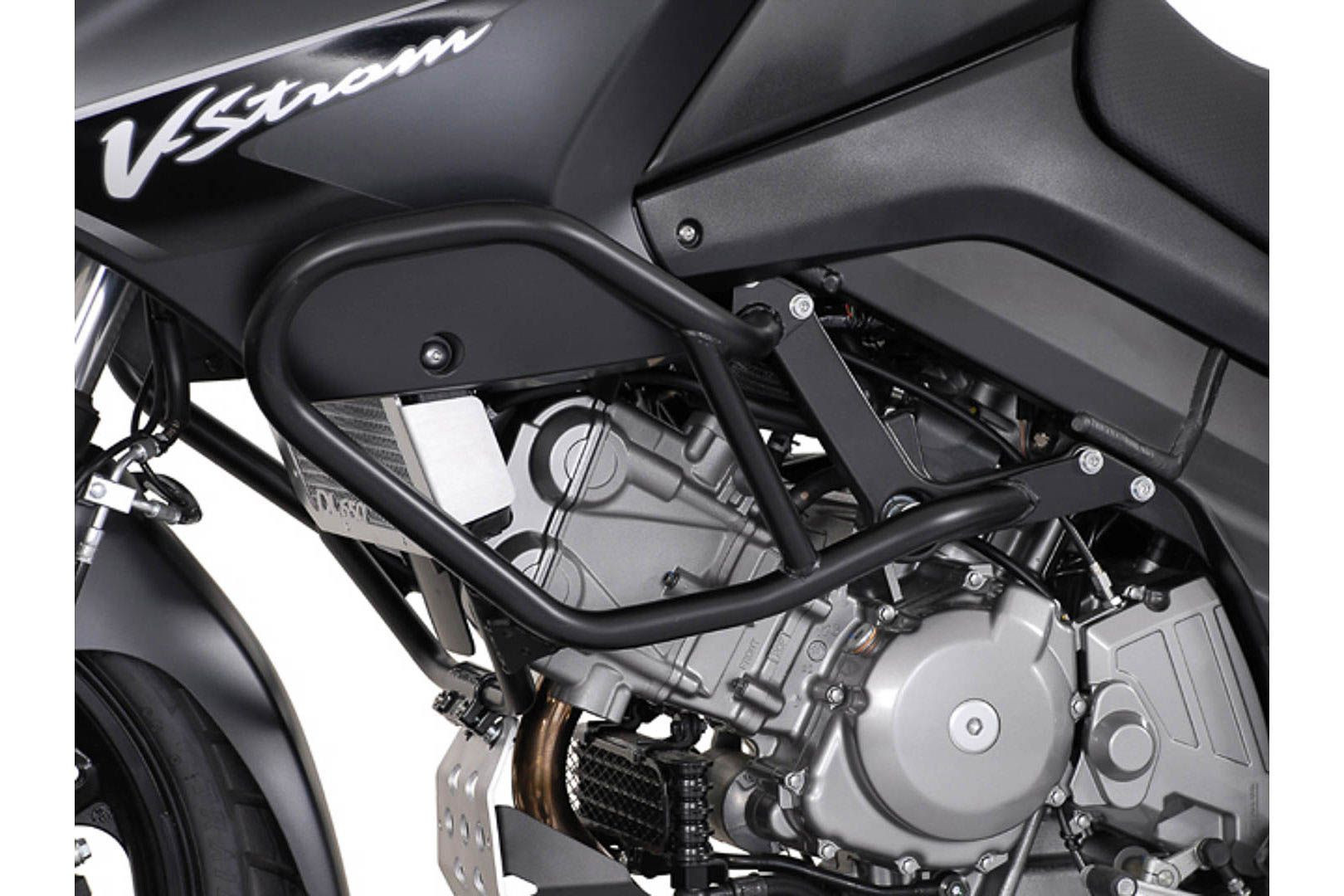 SW-Motech Sturzbügel Schwarz passt für Suzuki DL 650 V-Strom(04-10)